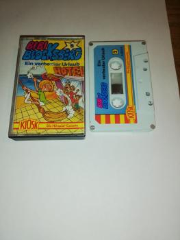 Bibi Blocksberg Folge 5 Ein verhexter Urlaub 4-fach Silber geschraubt Weiß mit Blauen Cover 4.25605/4.25327 CD Kiosk